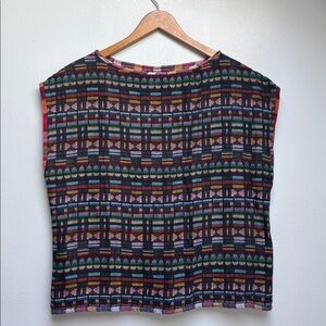 Ace & Jig Reversible Shell in Kaleidoscope and Dream, M